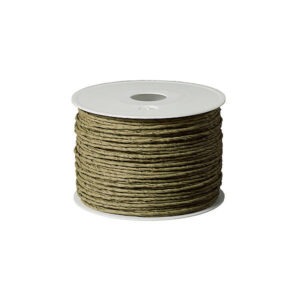 Papierdraad 2mm x 100m Olijfgroen 056