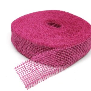 Jute 5cm rol 40 meter Fuchsia