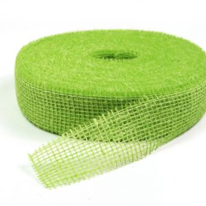 Jute 5cm rol 40 meter Geel/Groen