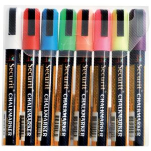 Krijtstift 2-6mm 8 kleuren assorti
