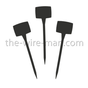 Prijssteker zwart 30cm