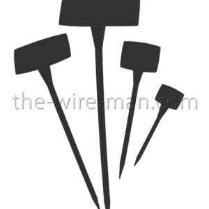 Prijssteker zwart 50cm