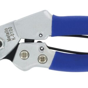 Snoeischaar 18cm klein model blauw/grijs