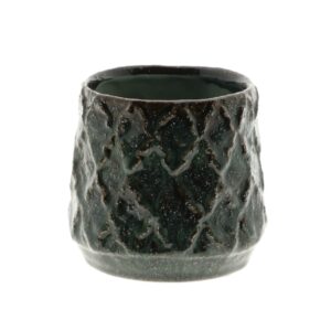 Pot Zara d12cm h11cm Blauw